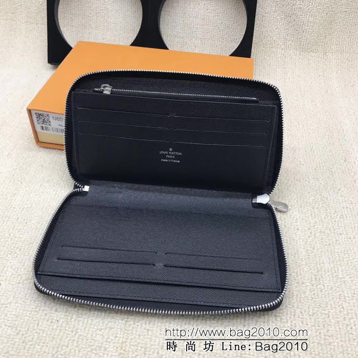 路易威登LV頂級原單 N60153 DamierEbene帆布ZIPPYORGANIZER拉鏈錢夾 ZY1114